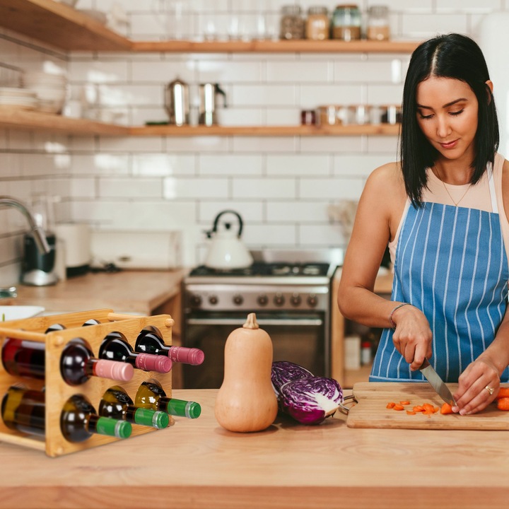 Actual product image Relaxdays Knife block