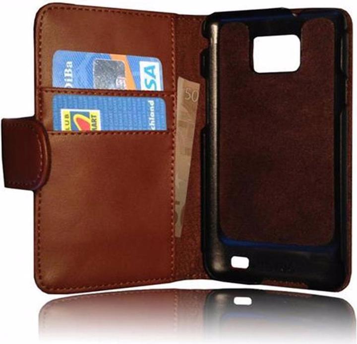 Produktbild Cadorabo Book Glatt Cover (Samsung Galaxy S2, Samsung Galaxy S2 Plus)