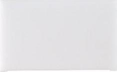 Actual product image Schneider Electric 1225181 - White - Plain - Rectangle