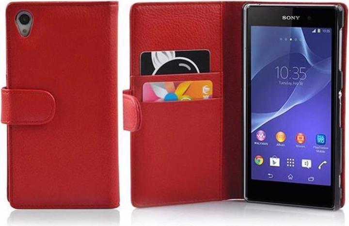 Actual product image Cadorabo Book with structure cover (Sony Xperia Z1)