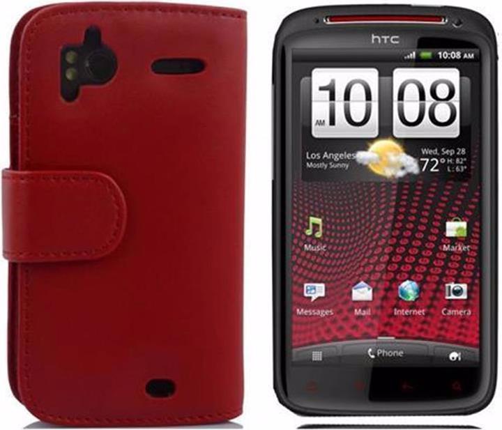Actual product image Cadorabo Book Smooth Cover (HTC Sensation XE)
