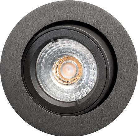 Actual product image Sg Armaturen Downlight Jupiter Outdoor LED 6W 3000K, GU10, 230V, graphite (GU10)