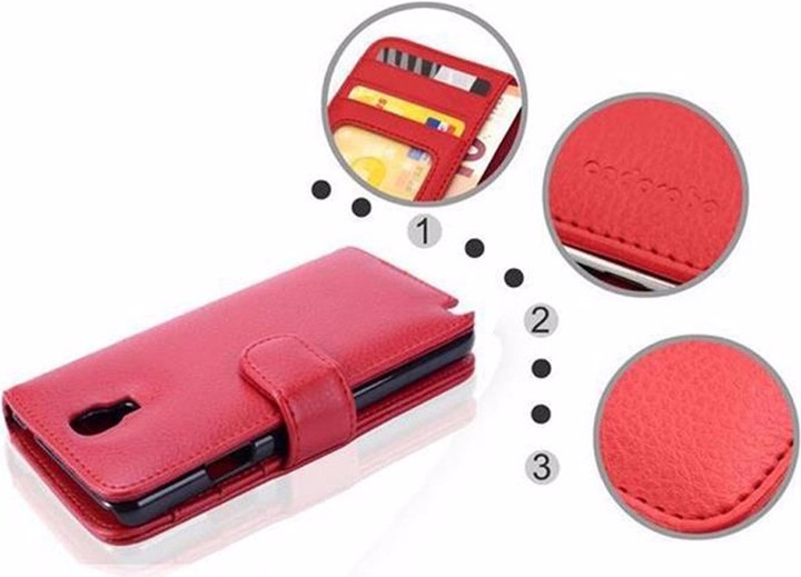 Actual product image Cadorabo Book with 3 card slots cover (Samsung Galaxy Note 3 Neo)