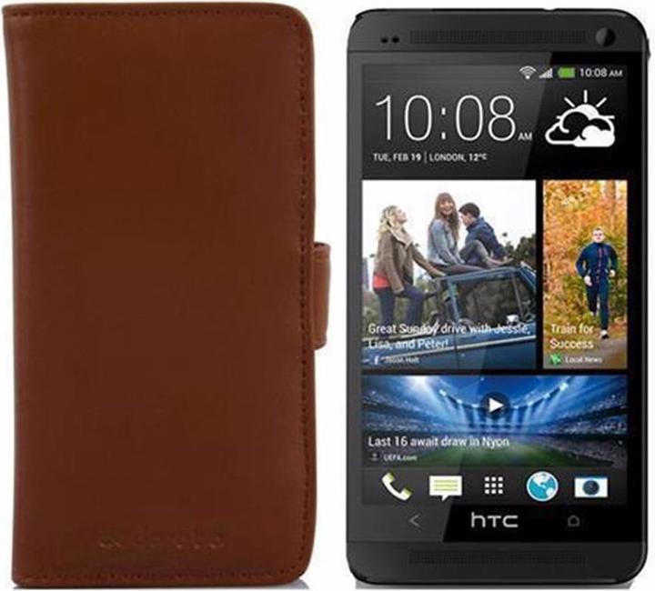 Actual product image Cadorabo Book Smooth Cover (HTC One M7)