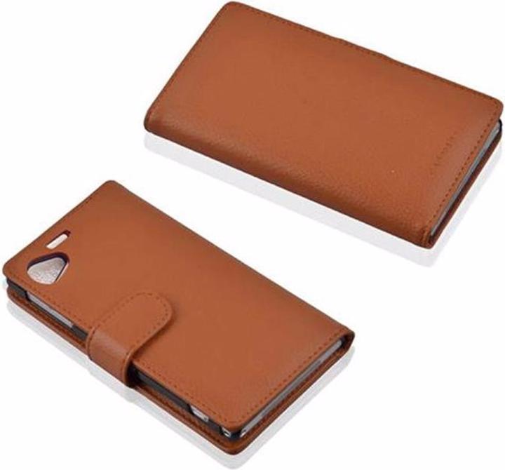 Produktbild Cadorabo Book mit Struktur Cover (Sony Xperia Z1 Compact)