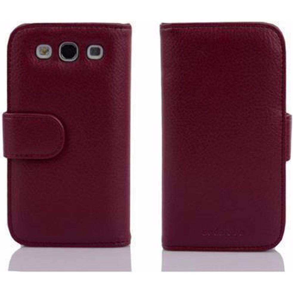 Thumbnail - Cadorabo Book mit Struktur Cover (Samsung Galaxy Win), Smartphone Hülle, Violett
