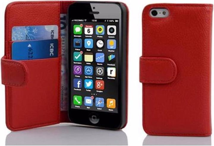 Productafbeelding Cadorabo Boek met structuur omslag (Apple iPhone 5c)