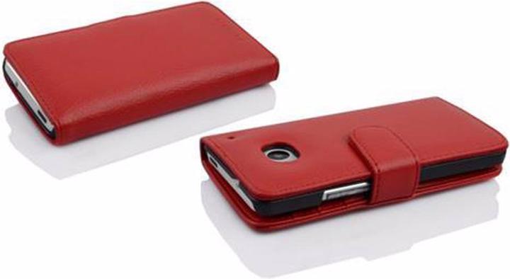 Actual product image Cadorabo Book with 3 card slots cover (HTC One M7)