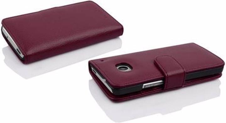 Actual product image Cadorabo Book with 3 card slots cover (HTC One M7)