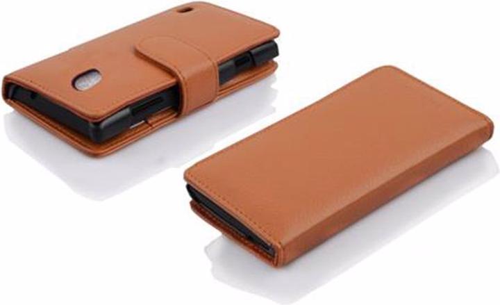 Actual product image Cadorabo Book with structure cover (Huawei Ascend G700)