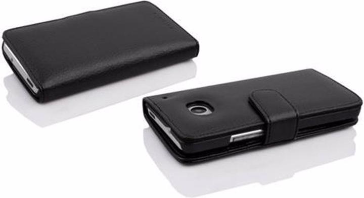 Actual product image Cadorabo Book with 3 card slots cover (HTC One M7)