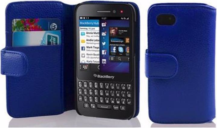 Actual product image Cadorabo Book with structure cover (Blackberry Q10)