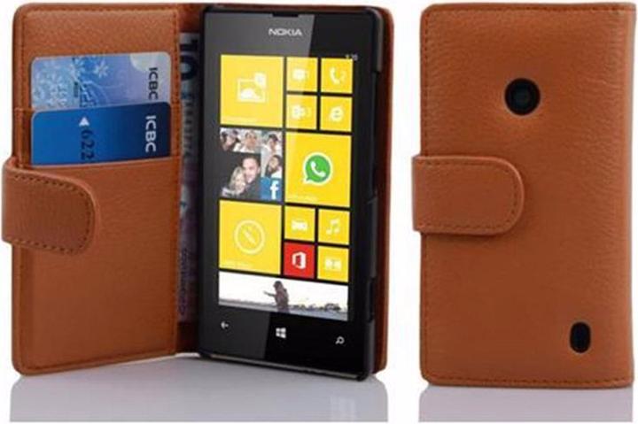 Produktbild Cadorabo Book mit Struktur Cover (Nokia Lumia 1320)