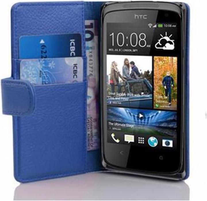 Productafbeelding Cadorabo Boek met structuur omslag (HTC Desire 300)