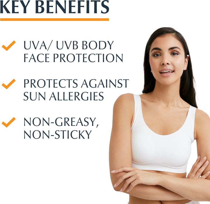 Actual product image Eucerin SUN LEB-PLE Protect (Sun lotion, SPF 50, 150 ml)