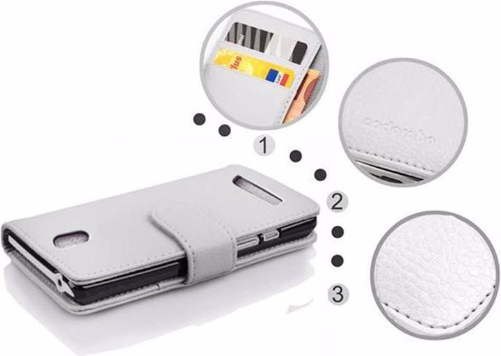 Actual product image Cadorabo Book with structure cover (HTC Desire 500)