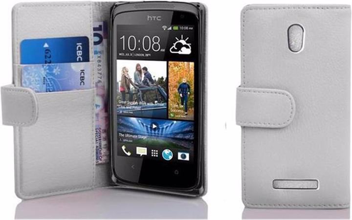 Actual product image Cadorabo Book with structure cover (HTC Desire 500)