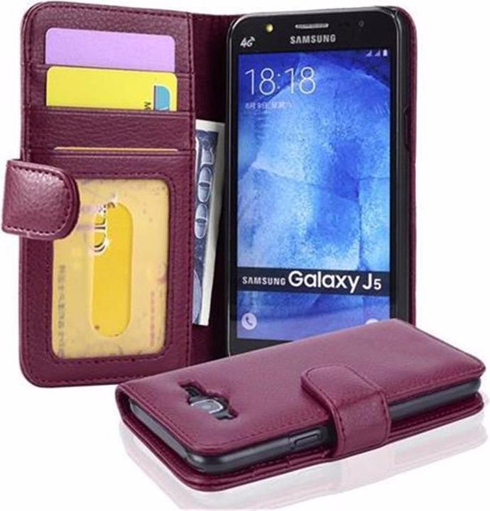 Produktbild Cadorabo Book mit 3 Kartenfächer Cover (Samsung Galaxy J5 (2015))