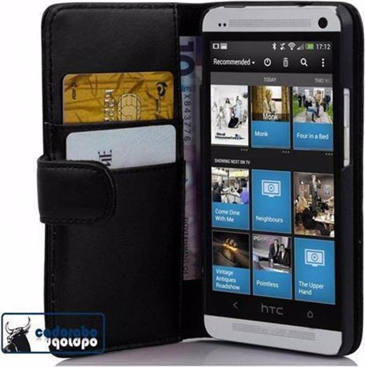 Actual product image Cadorabo Book Smooth Cover (HTC One M7)
