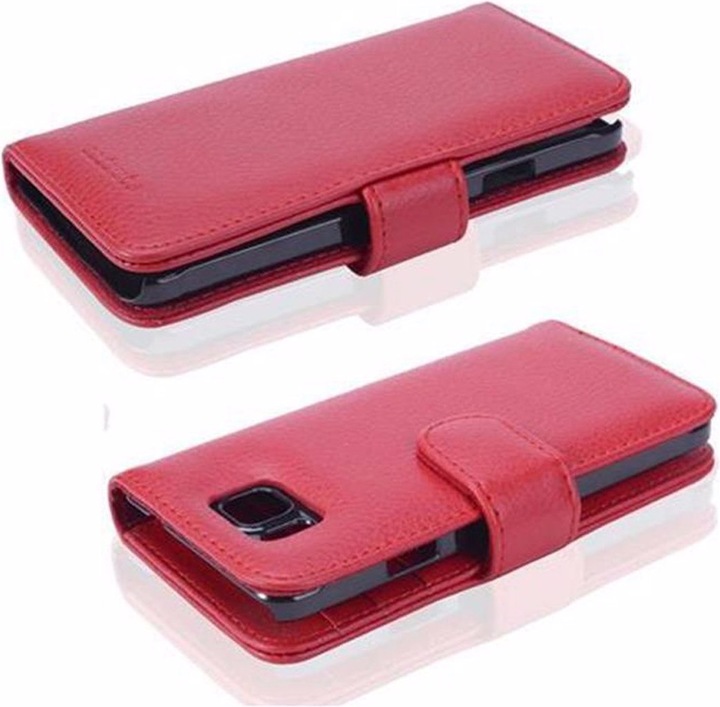 Actual product image Cadorabo Book with 3 card slots cover (Samsung Galaxy Alpha)
