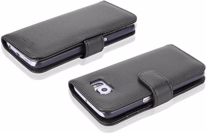 Actual product image Cadorabo Book with 3 card slots cover (Samsung Galaxy S6)