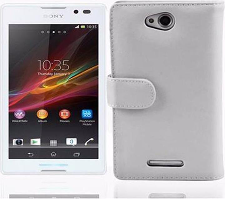 Actual product image Cadorabo Book Smooth Cover (Sony Xperia C)