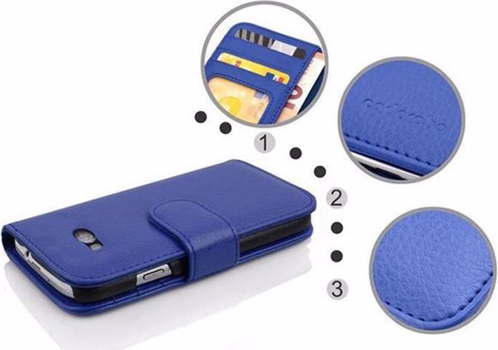 Actual product image Cadorabo Book with 3 card slots cover (HTC One Mini 2)