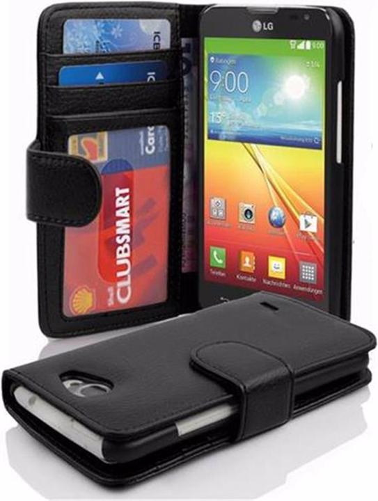 Actual product image Cadorabo Book with 3 card slots cover (LG L90)