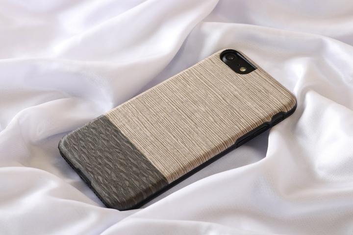 Produktbild Man.Wand &WOOD case for iPhone 7/8 lattis juodas (Apple iPhone 7)