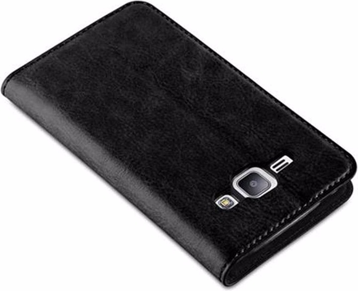 Actual product image Cadorabo Book Invisible Magnet Cover (Samsung Galaxy J1)