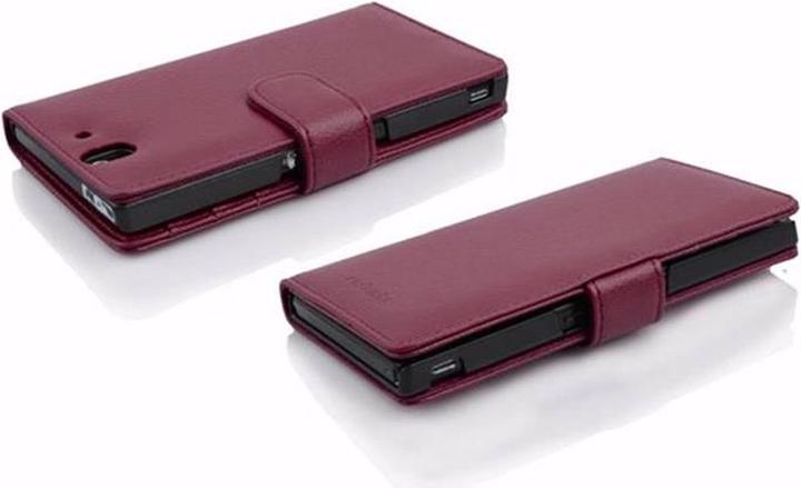 Actual product image Cadorabo Book with 3 card slots cover (Sony Xperia Z)