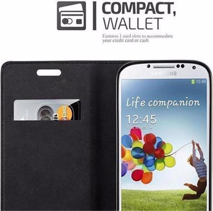 Actual product image Cadorabo Book Invisible Magnet Cover (Samsung Galaxy S4)