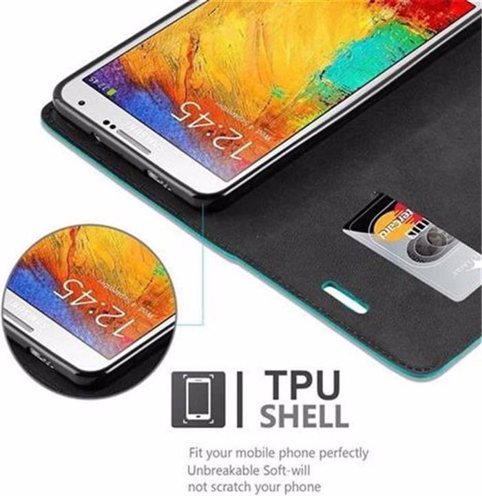 Productafbeelding Cadorabo Boek Onzichtbare Magneethoes (Samsung Galaxy Note 3)