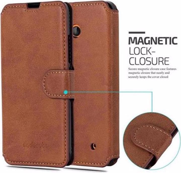 Image du produit Cadorabo Book Retro Matt Wallet Cover (Microsoft Lumia 640)