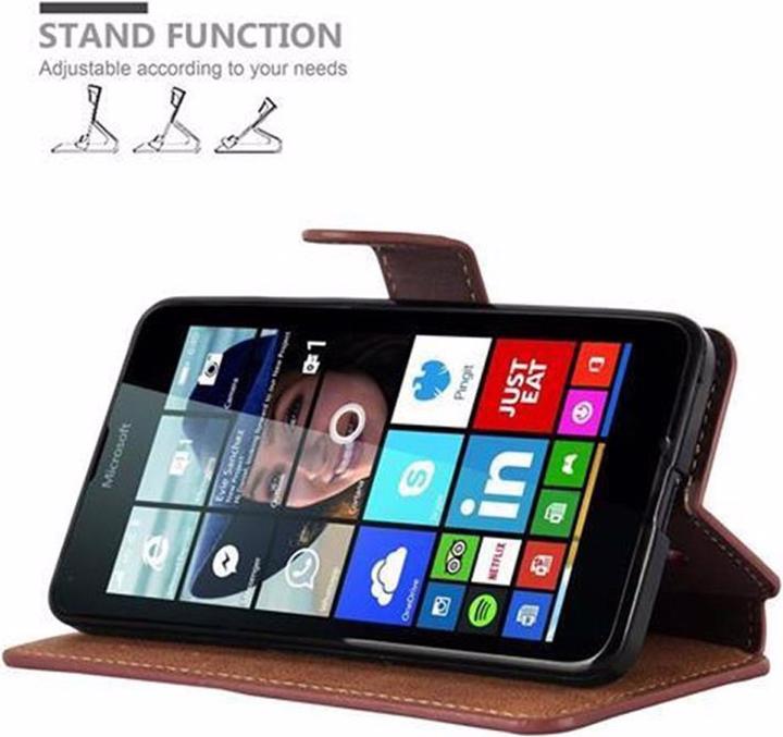 Image du produit Cadorabo Book Retro Matt Wallet Cover (Microsoft Lumia 640)