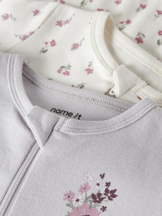 Produktbild Name it Nbfnightsuit 2p Zip Ff Flower Noos (62)