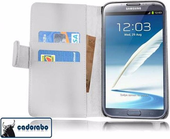 Actual product image Cadorabo Book Smooth Cover (Samsung Galaxy Note 2)