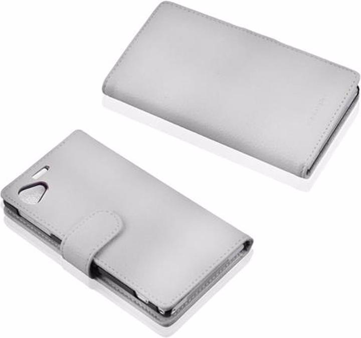 Productafbeelding Cadorabo Boek met structuur omslag (Sony Xperia Z1 Compact)