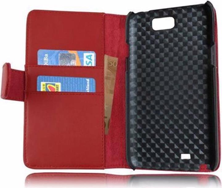 Actual product image Cadorabo Book Smooth Cover (Samsung Galaxy Note 2)