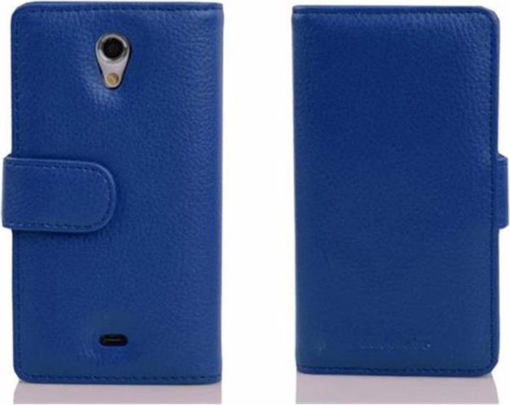 Actual product image Cadorabo Book with structure cover (Sony Xperia T)