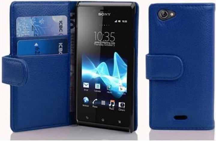 Image du produit Cadorabo Book avec couverture structurée (Sony Xperia J)