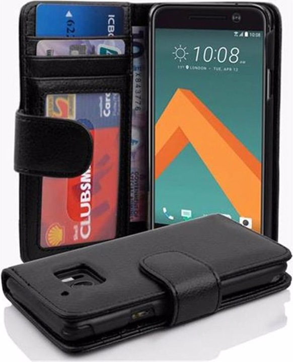 Actual product image Cadorabo Book with 3 card slots cover (HTC One 10)
