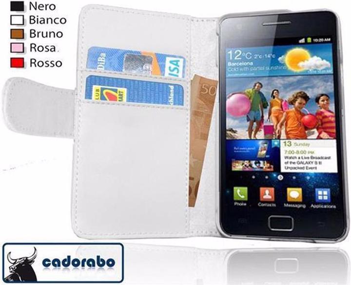 Produktbild Cadorabo Book Glatt Cover (Samsung Galaxy S2, Samsung Galaxy S2 Plus)