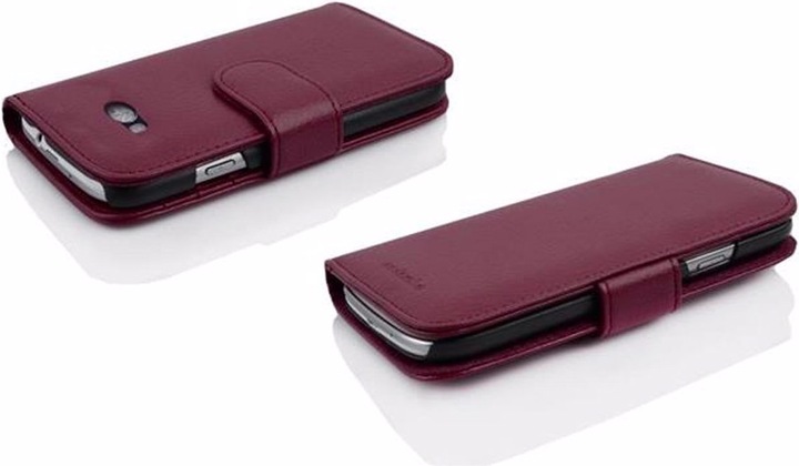 Actual product image Cadorabo Book with 3 card slots cover (HTC One Mini 2)