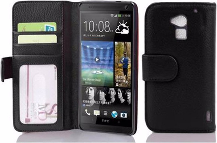 Actual product image Cadorabo Book with 3 card slots cover (HTC One Max)