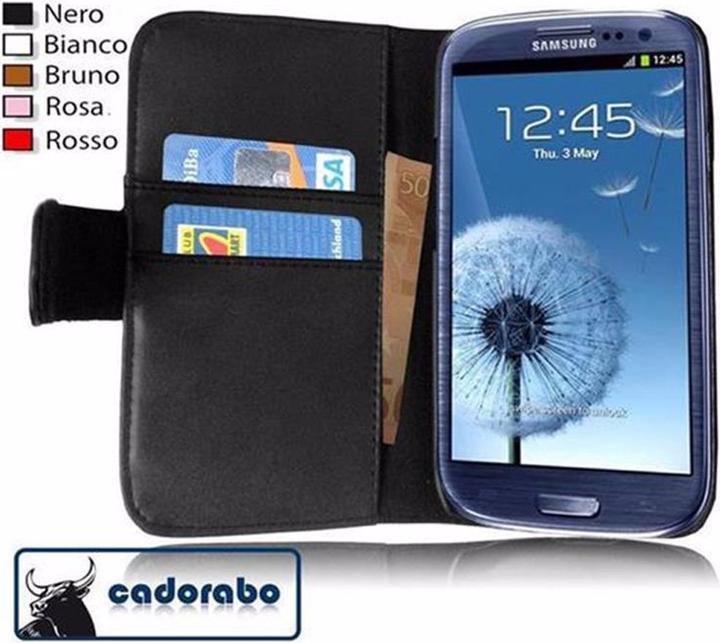 Immagine prodotto Cadorabo Copertina liscia del libro (Samsung Galaxy S3, Samsung Galaxy S3 Neo)