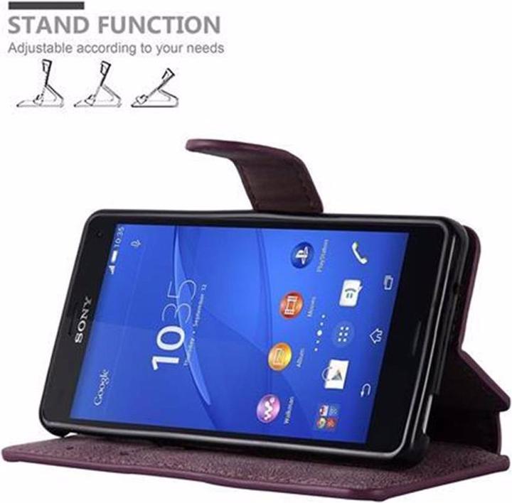 Produktbild Cadorabo Book Retro Matt Wallet Cover (Sony Xperia Z3 Compact)