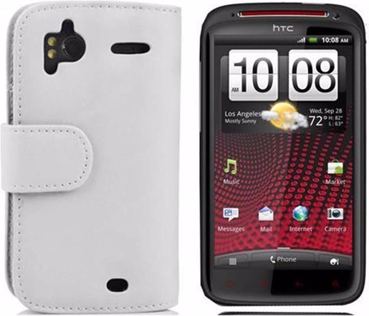 Produktbild Cadorabo Book Glatt Cover (HTC Sensation XE)