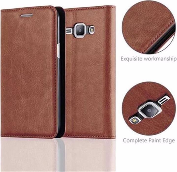 Productafbeelding Cadorabo Boek Onzichtbare Magneethoes (Samsung Galaxy J1)