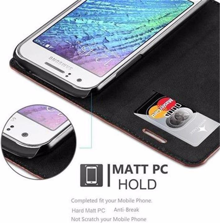 Productafbeelding Cadorabo Boek Onzichtbare Magneethoes (Samsung Galaxy J1)